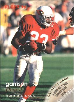 Garrison Hearst Arizona Cardinals 1996 Fleer NFL #1